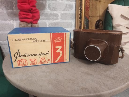 Фотоаппарат фед 3 с тубусным обьективом