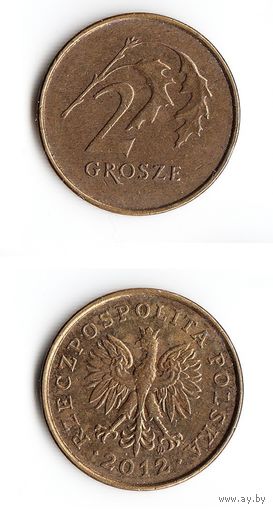 2 гроша Польша 2012 года