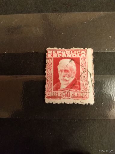 1931 республика Испания разновидность сдвиг перфорации (5-4)