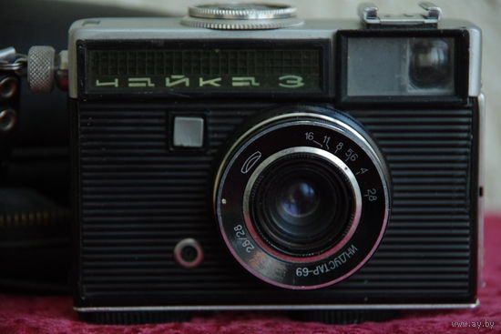 Фотоаппарат " Чайка 3 " рабочий