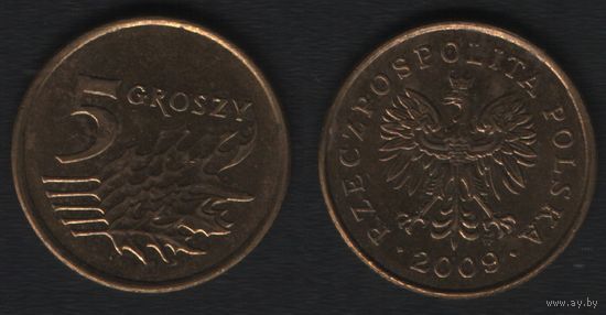 Польша y278 5 грош 2009 год (mw) (_alb2
