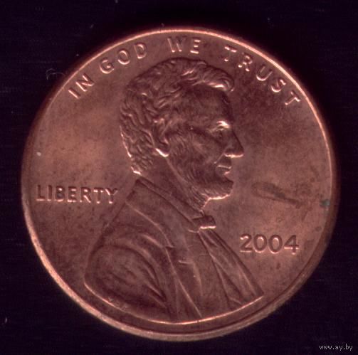 1 цент 2004 год США