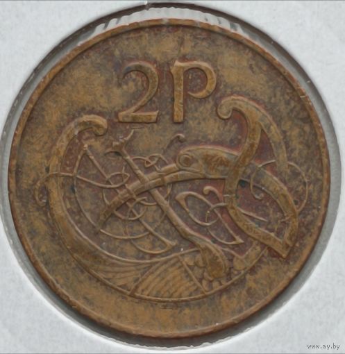 Ирландия. 2 пенса 1971 года.