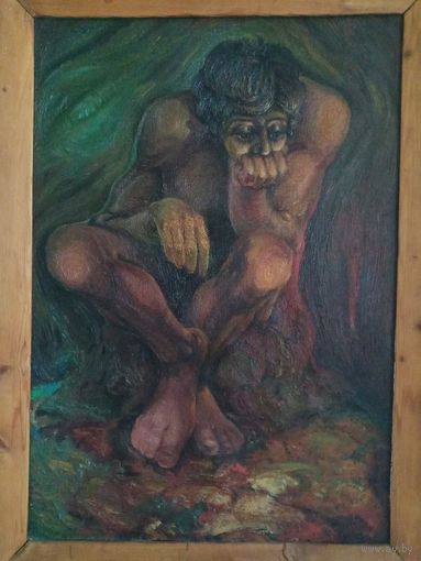 Веремьев. холст масло, 70е. торг