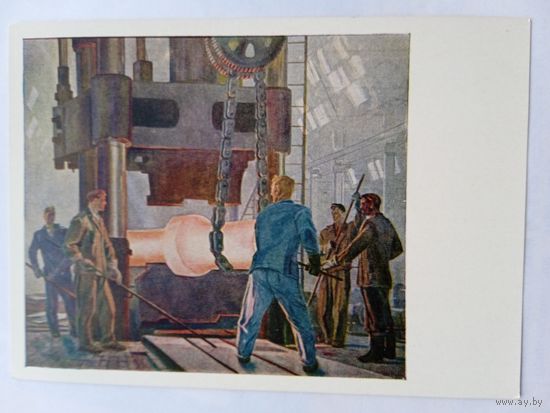 1958. соцреализм. Дейнека. Кузнецы