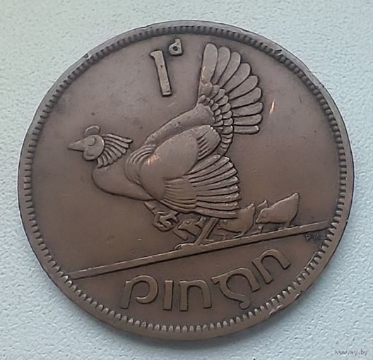 Ирландия 1 пенни 1946 7-4-6