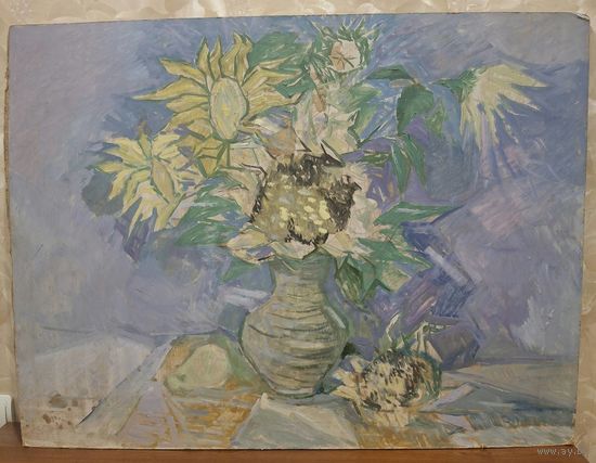 Картина "подсолнухи" большой размер