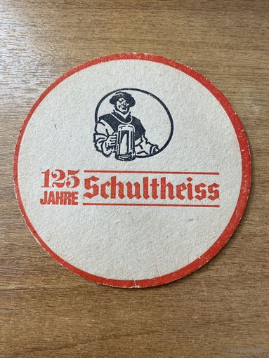 Подставка под пиво Schultheiss