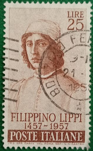 Италия 1957. 500 лет со дня рождения художника Филиппин Липпи
