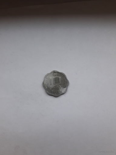 ИНДИЯ 10 ПАЙС 1986 бомбей