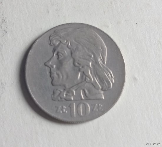 Польша 10 злотых 1971 год Тадеуш Костюшко