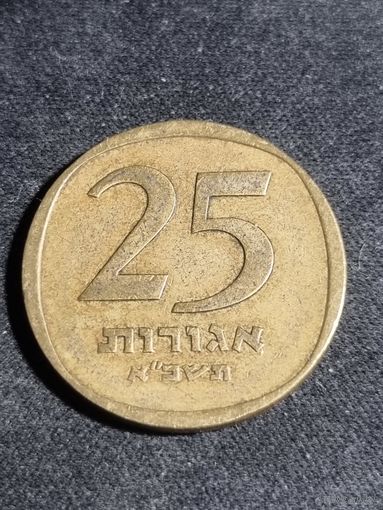 Израиль 25 агорот 1961