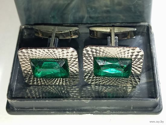 Запонки  . Распродажа винтажный бижутерии с рубля !