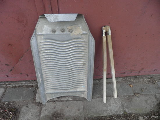 Редкая металлическая стиральная доска УССР 70-е г.Новая(с биркой).