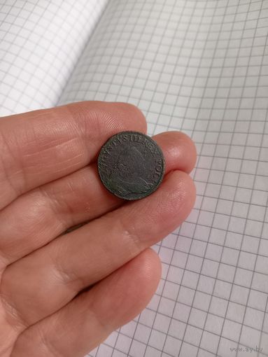 Неплохой грошик Августа 3,1754 год