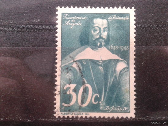 Ангола, колония Португалии, 1948. Король Жуан IV