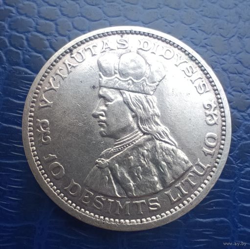 Литва 10 лит 1936 год
