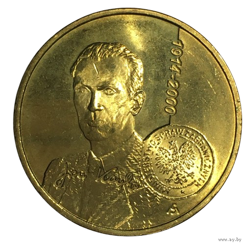Польша 2 злотых, 2014 - Ян Карский [UNC]