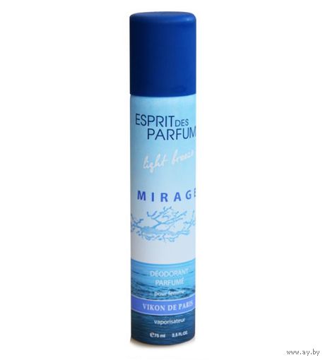 НОВАЯ ЗАРЯ Легкий Бриз Мираж (Light Breeze Mirage) Парфюмированный Дезодорант-спрей (Spray) 75мл