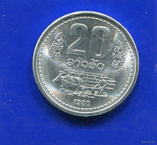 Лаос 20 атт 1980 UNC