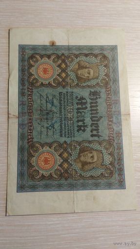 100 Марок 1920 Германия