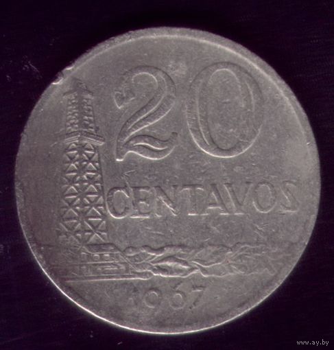 20 сентаво 1967 год Бразилия