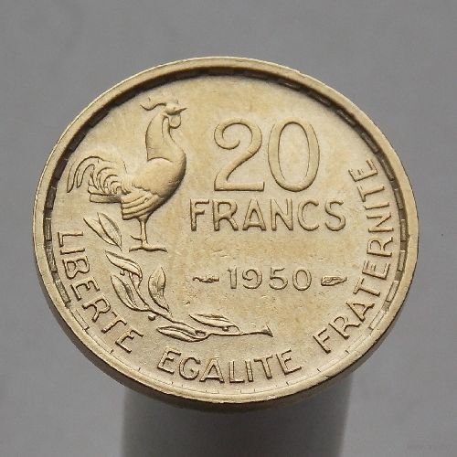 Франция 20 франков 1950