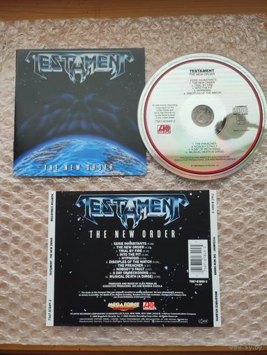 TESTAMENT - The New Order( (1987) Reissue
