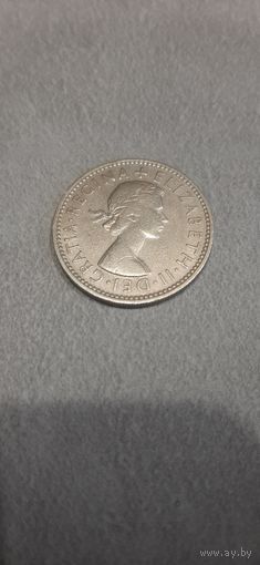 Великобритания 1 шиллинг 1954