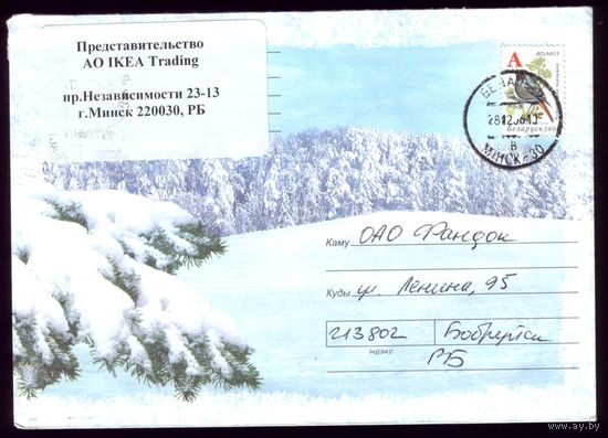 2006 год Зимний лес