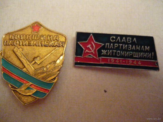 Слава партизанам Житомирщины.Брянщина партизанская.