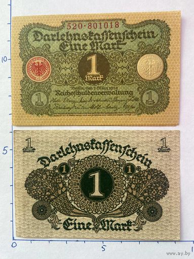 1 марка Германии.