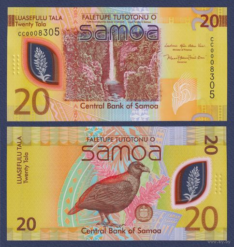 Самоа, 20 тала 2023 г, P-W49 (полимер, номинация IBNS 2024), UNC