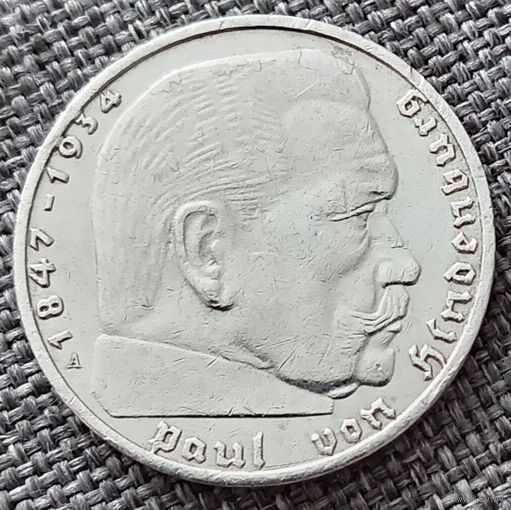 2 рейхсмарки 1939 А