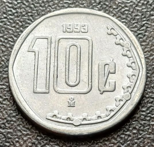 Мексика 10 сентаво, 1993    ( 1-2-6 )
