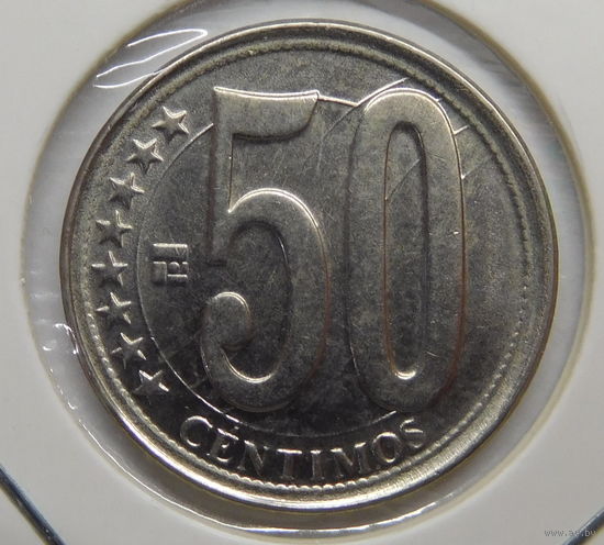 Венесуэла 50 сентимо 2012 г