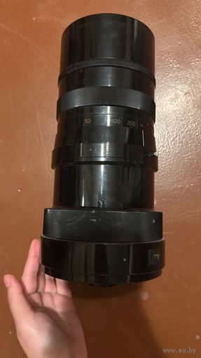 Советский объектив  зеркально-линзовый МТО-1000 система Максутова