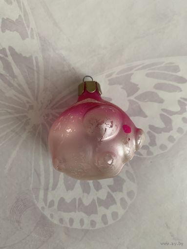 Елочная игрушка Поросенок.