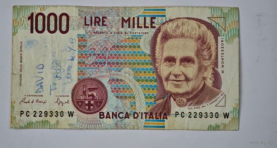 Италия  1000