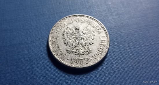 1 злотый 1978. Польша.