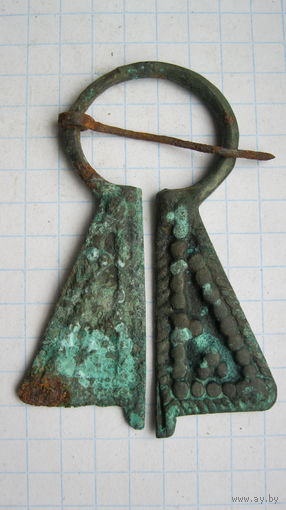 Сюльгама. Бронза, литье.