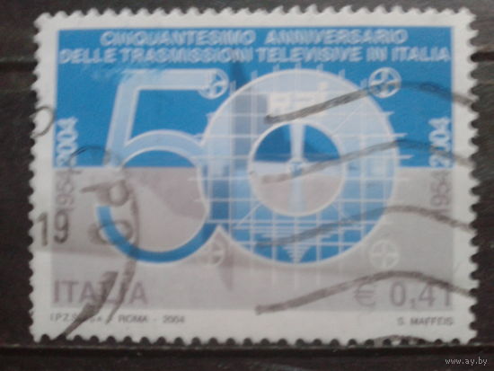 Италия 2004 50 лет телевидению Италии