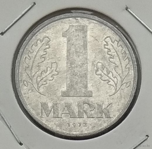Германия (ГДР) 1 марка 1972 г. В холдере