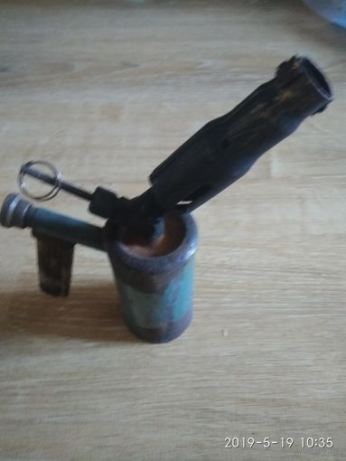 Лампа паяльная латунная РАБОЧАЯ