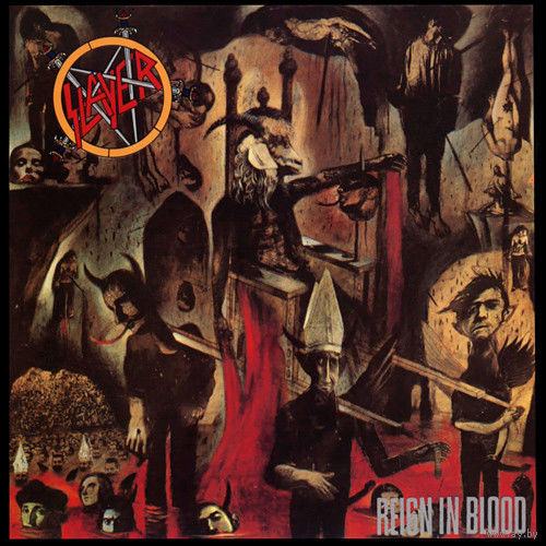 Slayer – Reign In Blood, LP, USA 1986 Reissue