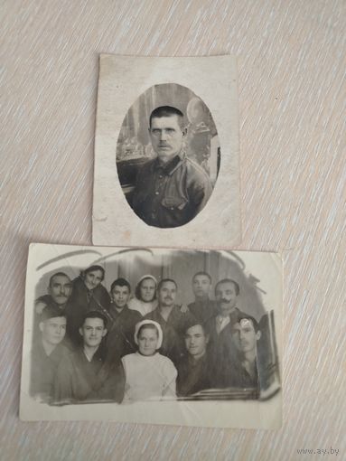Все лоты с 1 Рубля. Две фотографии времен коллекцивизации.