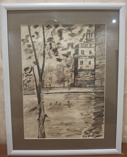 Графика .ГАВРИЛЕНКО , СТАРЫЙ МИНСК,