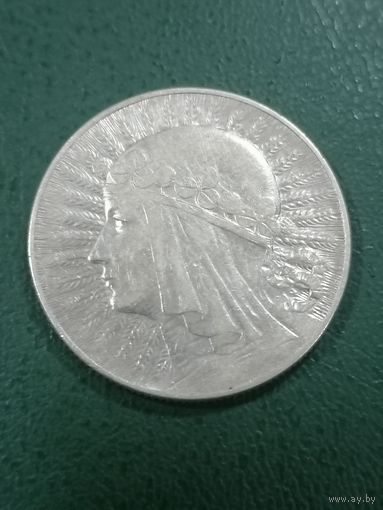 5 злотых 1933 год. Ядвига