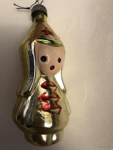 Елочная игрушка, сделано в СССР