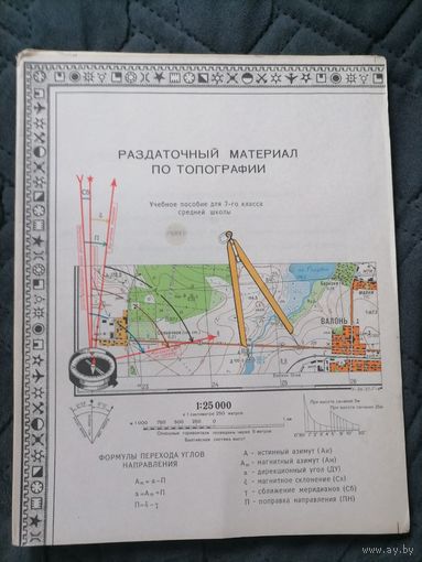 Раздаточный материал по топографии СССР